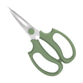 Housolution Flower Scissors, Steel Pointed Pruning Shears, Avocado Green
