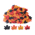 SITUMEIZI 400Pcs Fake Fall Leaves, Maple Leaf for Halloween Decor