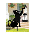 twinbling Solar Black Cat Lights Yard Decorations Outdoor