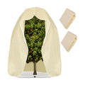 2 Pack 94" x 79" Large Plant Covers Freeze Protection- Reusable Winter Plant Frost Protection Cover Bags with Zipper