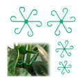 PEUTIER 4pcs Plant Stem Supports, Plastic Houseplant Climbing Holders