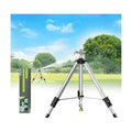 SPECILITE Brass Impact Sprinkler on Tripod Base, Waters up to 90ft, 50 inch | Heavy Duty Metal, 360 Degree Irrigation
