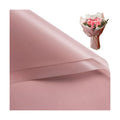 WRAPAHOLIC 20 Sheets Flower Wrapping Paper - 22.4 x 22.4 inch Pure Cameo Brown Water-Resistant Floral Bouquet Wrapping Paper, Florist Supplies Packaging for Wedding Birthday Gift DIY