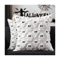 DFXSZ Halloween Pillow Covers 18x18 inch 2Pcs White Ghost Halloween Decor