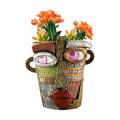 Midogaigai Abstract Face Planter Pots for Indoor Plants&Flowers Home Decor | Adorable, Quirky Face Planter, Funny
