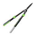 WORKPRO Extendable Hedge Shear, 25"-33" Manual Hedge Clipper/Bush Cutter | Gardening Shears, Steel Wavy Blade, Shock