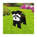 Black Schnauzers Dog Planter Pots, Animal Shaped Flower Pot | Large Cute Plant Gift for Women and Pet Lovers, Indoor