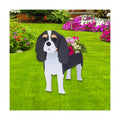Cavalier King Dog Planter Pots, Animal Shaped Flower Pot | Large Cute Plant Gift for Women and Pet Lovers, Indoor