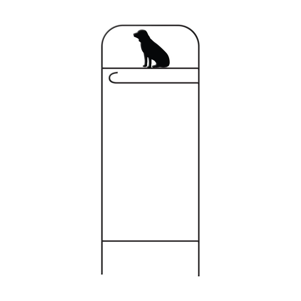 Briarwood Lane Everyday Wrought Iron Dog Garden Flag Arbor 41x15