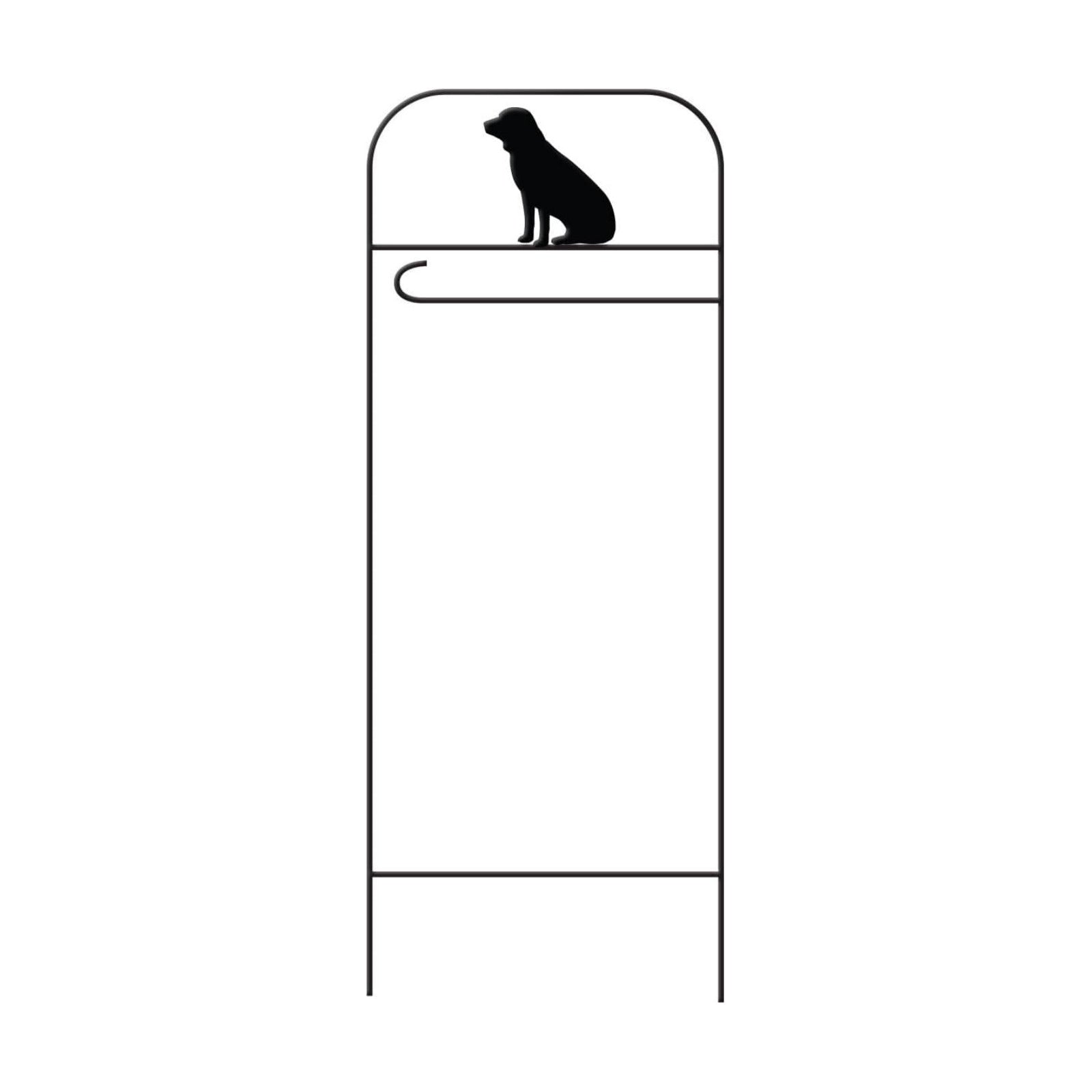 Briarwood Lane Everyday Wrought Iron Dog Garden Flag Arbor 41x15