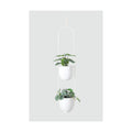 Hanging Planters 2 Tiers Metal Plant Hangers for Indoor Outdoor Plants Wall Ceiling Hanging Flower Pot Basket Holders