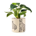 STHIE 5 Inch Ceramic Planters for Indoor Plants, Funny Small Plant Pots | Cute Planters with Drainage Holes, Unique