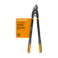 Fiskars 32" Ratchet Drive Garden Anvil Loppers, 2" Cut Capacity | Heavy-Duty Tree Trimmer for Thick, Dry, Dead