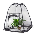 Mesh Plant Cover from Animals, Plant Netting Pest Guard Cover, Plant Tent Cage Pop-up with 4 Stakes for Vegetables