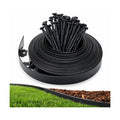 Gardzen 1.5" x40' Landscape Edging Kit with 40 Spikes | Garden Edging Coil for Lawn Borders and Landscape Projects