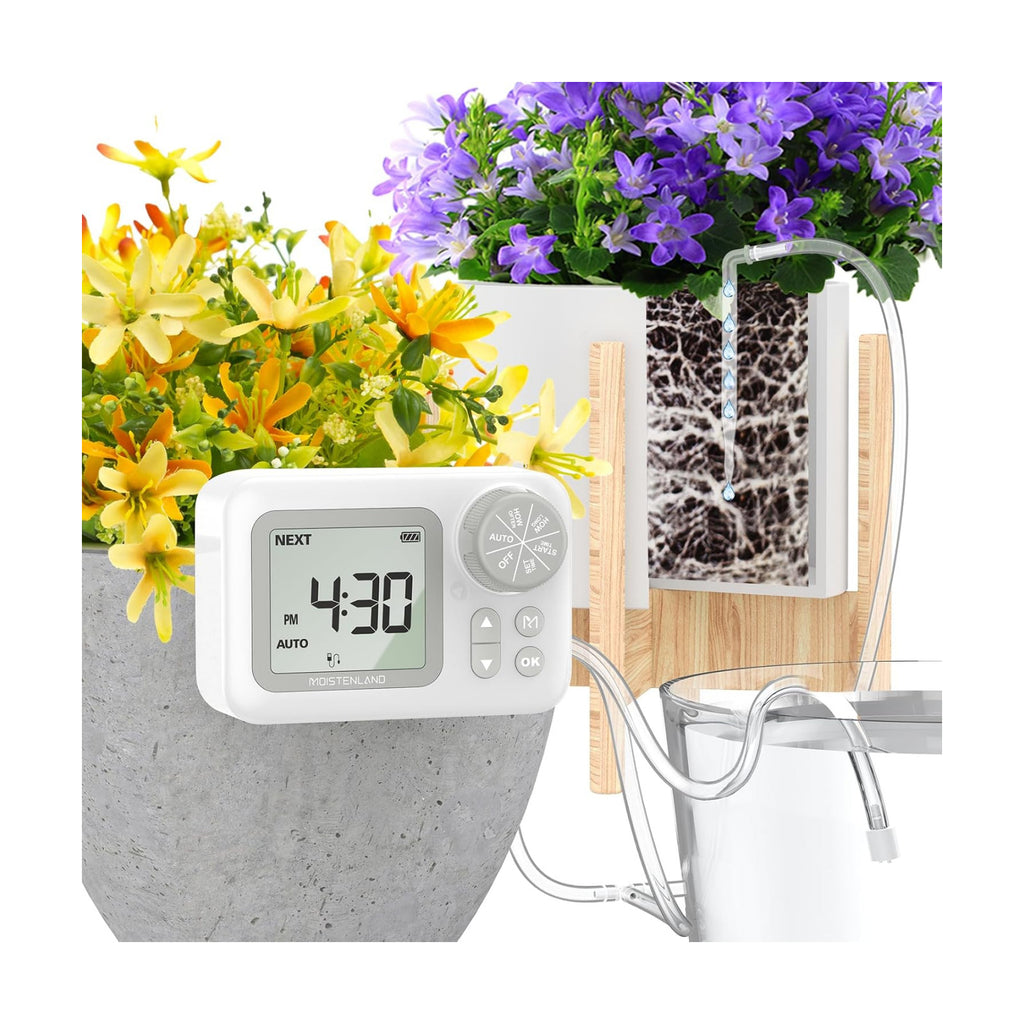 Automatic Watering System, 15 Potted Indoor Houseplants Support Plant Waterer, Vacation Plant Watering Devices, with