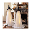 2Pcs Halloween Decorations Outdoor,5FT Height Spooky Ghost Halloween Decor