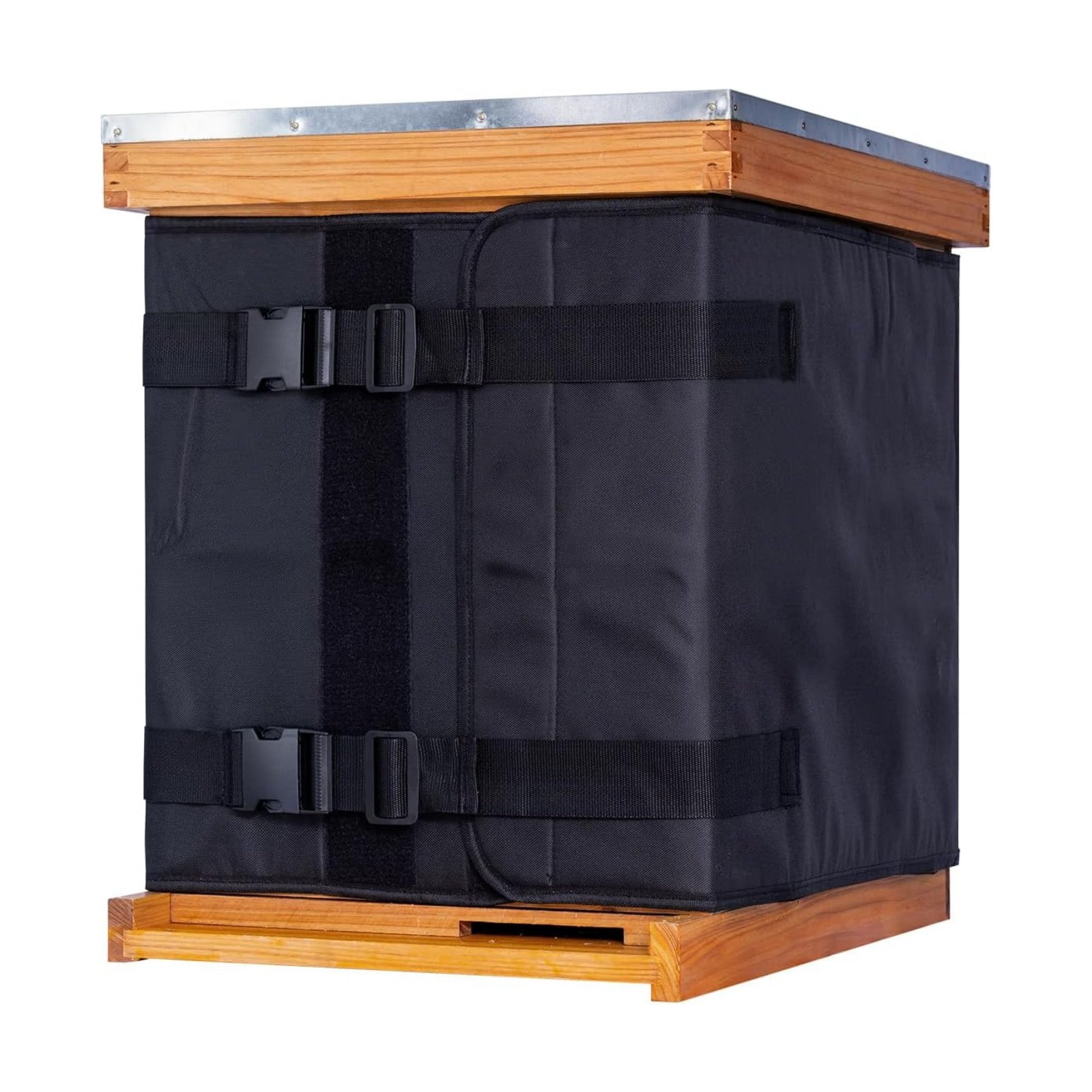 Winter Bee Hive Wrap for 10 and 8 Frame Beehives, 600D Oxford Cloth Adjustable Beehive Wrap for 2 Deep Hive Boxes