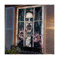 Halloween Window Decorations Scary Vampire Decor, 32" x 47"