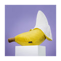 Phantoscope Fruit Shaped Pillows Series Banana Shaped Throw Pillow, Fun Home Decor of Fruit Themed Shaped Cushions, Fall Decorative Shaped Pillow for Couch Bed and Chair, Yellow, 21 x7 inches