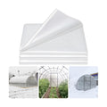 8 X 26 Ft Clear Plastic Plant Covers Freeze Protection- 6 Mil Winter Greenhouse Plastic Sheeting for Frost Water Sun