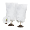 Plant Covers Freeze Protection, 78" x 98" 2.5oz/yd² Reusable Frost Cloth with Drawstring, Winter Plants Jacket Warm