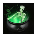 Halloween Decorations Outdoor Witch Cauldron Tripod with Fog Maker & Skull