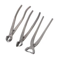 M METERXITY 3Peice Bonsai Tool Set - 8.3 Inch High Carbon Steel Knob Concave Cutter, Bonsai Tree Plants Modeling Tools