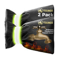 Outdoor Faucet Covers for Winter Freeze Protection, Hose Bib Covers for Winter, Water Spigot Cover Winter Insulated, 2 Pack 6.7" x 9.5" Pipe Wrap Insulation Cover Socks Outside Faucet Freeze Protector