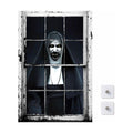 MCJC Halloween Horror Curtain, Halloween Decoration, Window Door Cover