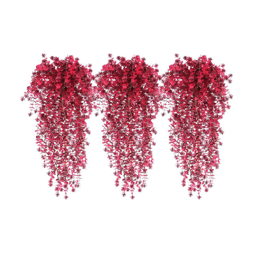 RECUTMS Artificial Hanging Plants Artificial Fall Flowers Faux Autumn Plant