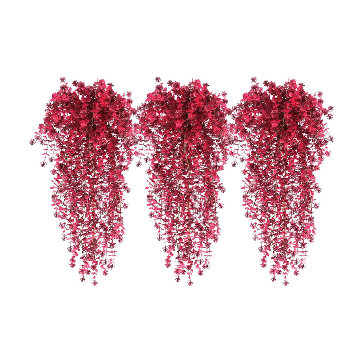 RECUTMS Artificial Hanging Plants Artificial Fall Flowers Faux Autumn Plant