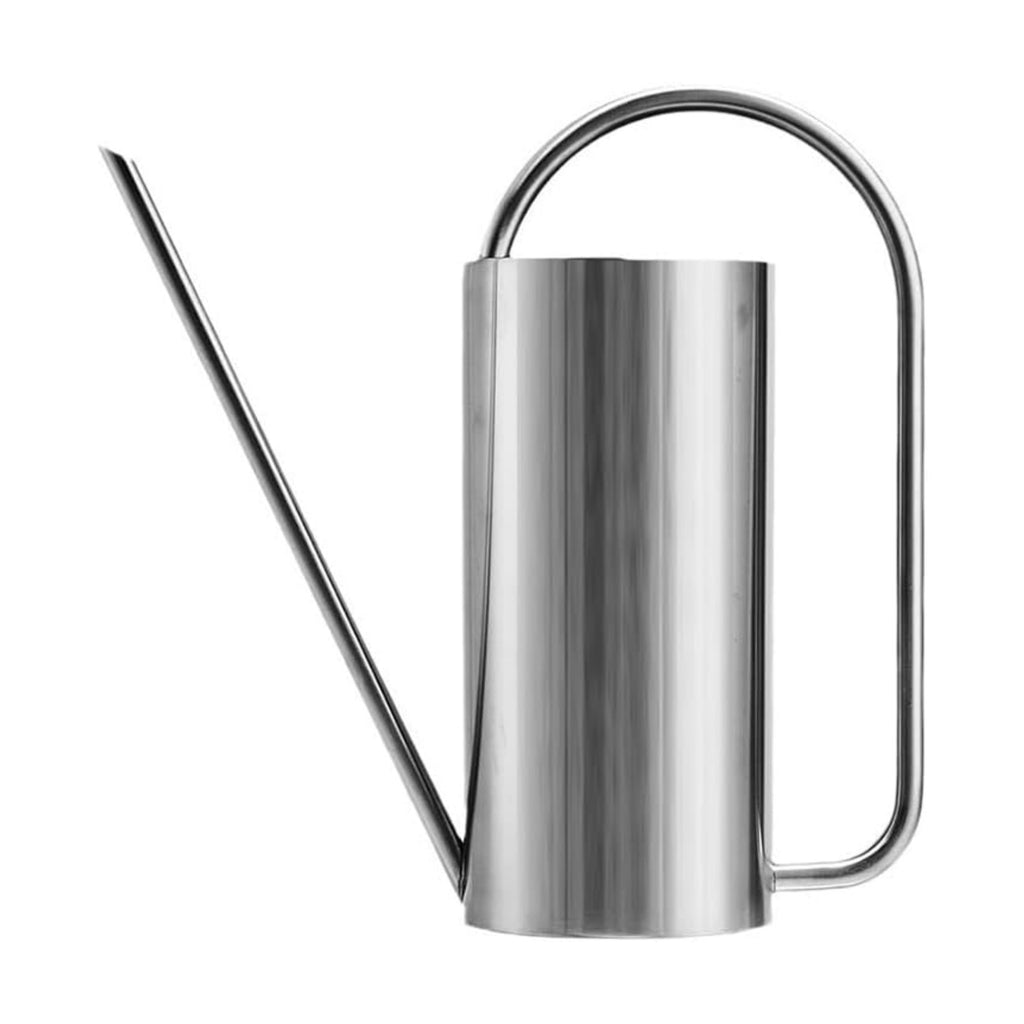Watering Can for Indoor Plants, 50 oz/1.5L Stainless Steel Watering Can Pot with Long Spout, Garden Watering Cans with
