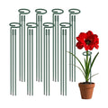 36 Inch Plant Sticks Support Tall Three Sizes (12 or 24 or 36 Inch), 8 Pcs 4.5mm Adjustable Outdoor and Indoor Plant
