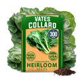 HOME GROWN Vates Collard Green Seeds, 300+ Seeds
