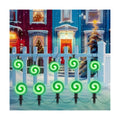 Ultimate Unicorn Christmas Decoration Lollipop Pathway Lights Green