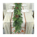 Artgar 6 Ft Christmas Cedar Garland - Realistic Greenery Cypress Garland