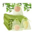 500 Pcs Fruit Protection Bags 6.7X 9.1 Inches | Drawstring Mesh Fruit Protection Bags, Fruit Netting Bags for
