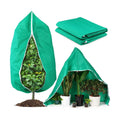 4-Pack Plant Covers Freeze Protection, Frost Covers with Zipper Drawstring, Plant Protectors from Animals, Outdoor