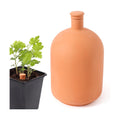 Large 10×6×6inch Terra Cotta Watering Pots 110oz Terra Cotta Watering Terracotta Watering Spikes Self Watering Planter