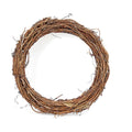 18 Inch Grapevine Wreaths, Rattan Branch Plaim Wreath for DIY Craft