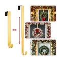Wreath Door Hanger, Adjustable Wreath Hangers for Front Door from 15 to 25“