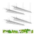 Barrina T8 Grow Light for Indoor Plant, Full Spectrum, 4FT 5000K, 4 Packs
