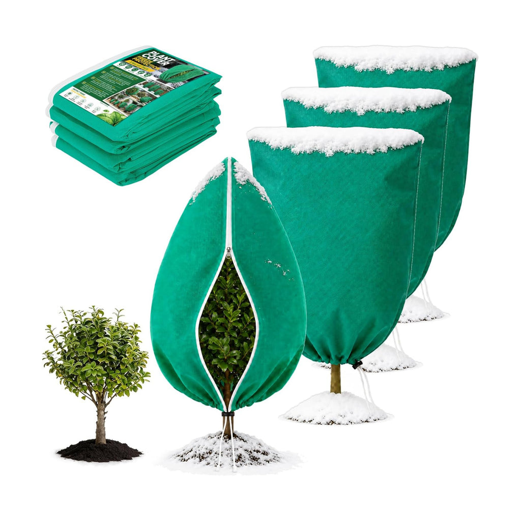 NONMON 4 Packs Plant Covers Freeze Protection 47.7" X 72"