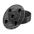 20 PCS 12 Inch Black Plant Level Pot Elevator, Plastic Plant Risers, Round Flower Pot Holder for Indoor Outdoor Gardens