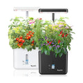 2 PACK Plant Pots Indoor Garden Planter Growing Systems Small Smart Soil Gardening System with 17 Watts LED Grow Light