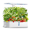 Hydroponics Growing System Kit 12 Pods, Indoor Garden with LED Grow Light | Hydroponic Herb Garden Kit Indoor with 24W
