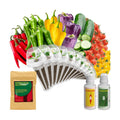 inbloom Passion Salsa Seed Pod Kit for AeroGarden, 12 Pods Hydroponic Supply with Vegetable Seeds of Red Chili,Green