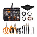Bonsai Tools Kit 20 Pcs Garden Tools Set for Beginner, Gardening Gift for Women Men, Includes Bonsai Wire Kit, Plant