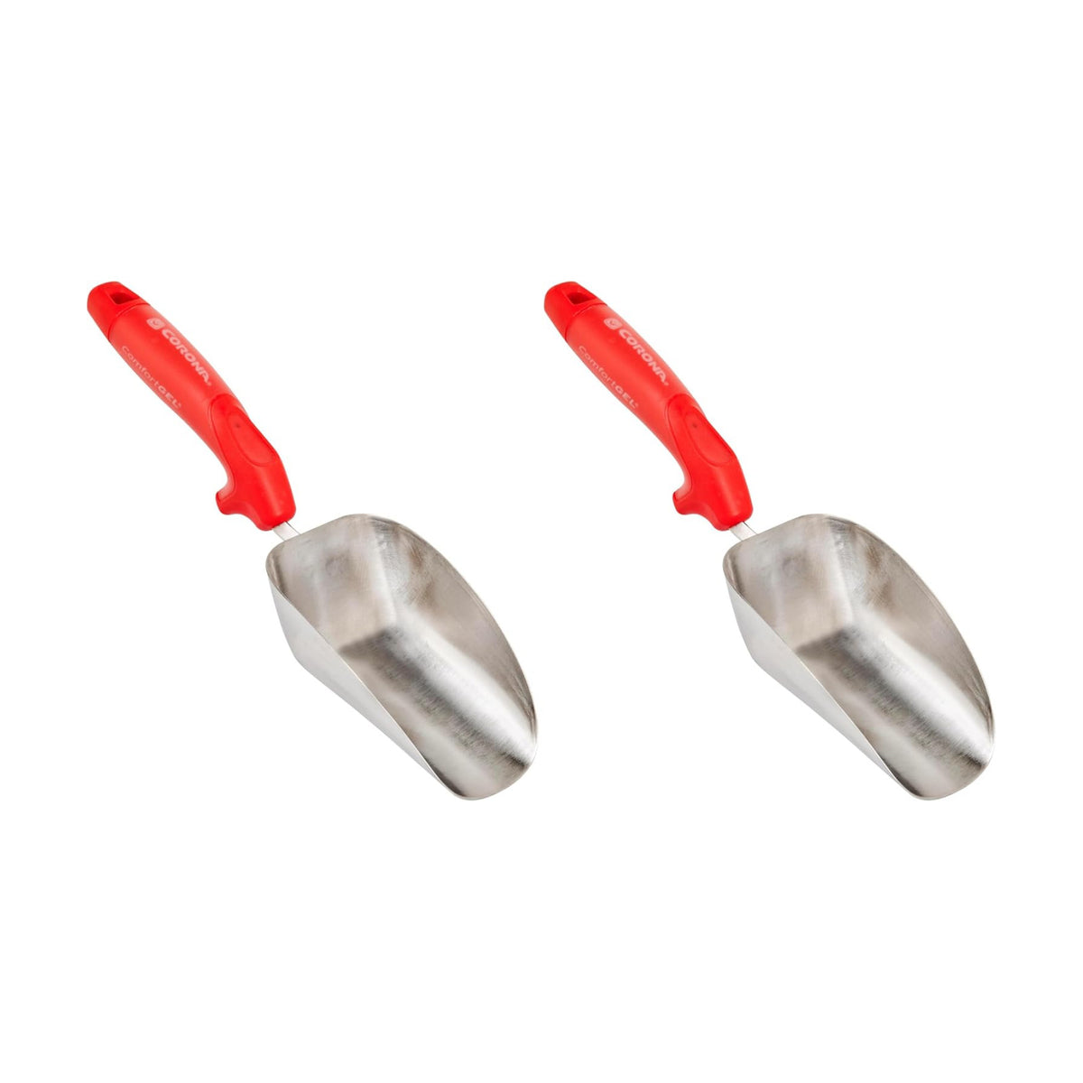 Corona tools Corona CT 3364 Premium ComfortGEL Stainless steel scoop, red (Pack of 2)